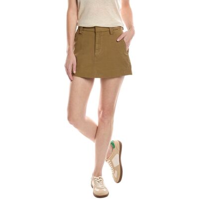 7 For All Mankind Milly Chino Skirt Brown 27 7 For All Mankind Milly Chino Skirt Brown 27