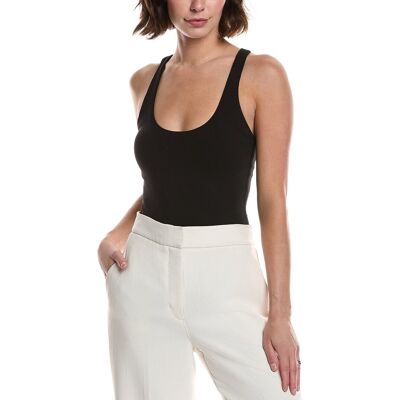 Michael Kors Collection Racerback Bodysuit Black 0 Michael Kors Collection Racerback Bodysuit Black 0