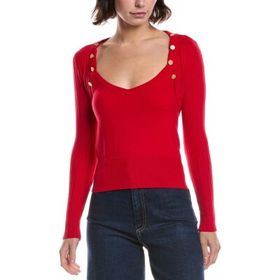 LAGENCE L'AGENCE 2pc Nara Tank & Shrug Set Red m LAGENCE L'AGENCE 2pc Nara Tank & Shrug Set Red m