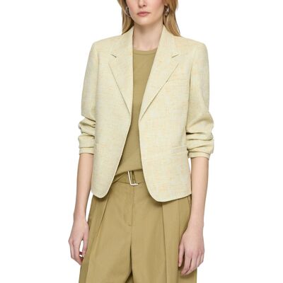 Lafayette 148 New York Cropped Boyfriend Blazer Green l Lafayette 148 New York Cropped Boyfriend Blazer Green l