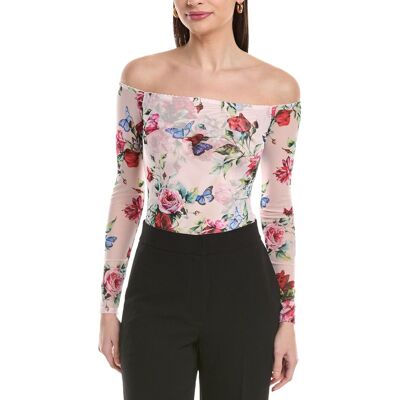 LAGENCE L'AGENCE Peonie Bodysuit Pink XL LAGENCE L'AGENCE Peonie Bodysuit Pink XL