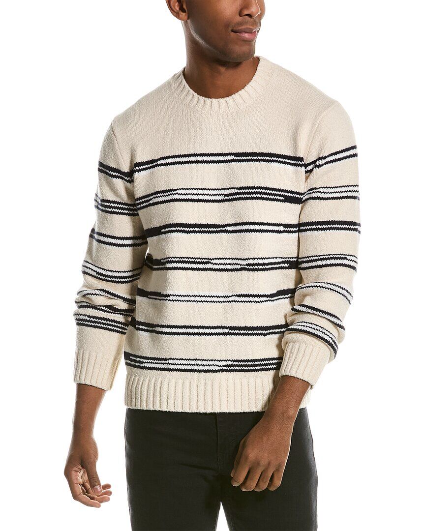 Vince Boucle Crewneck Sweater White XL