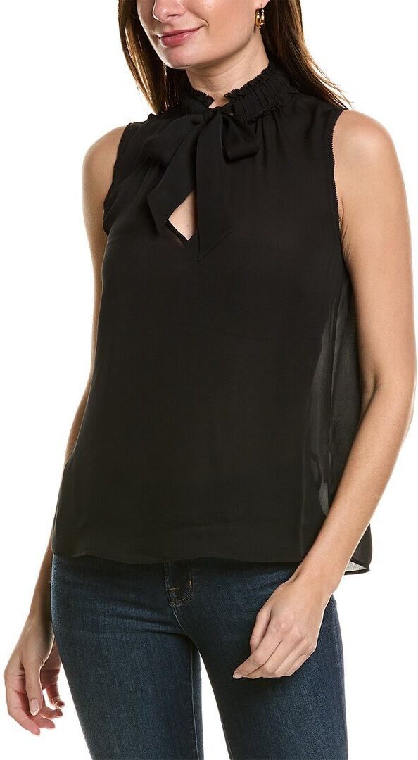 go by go silk Go> by GoSilk Ladylike Silk Top Black M