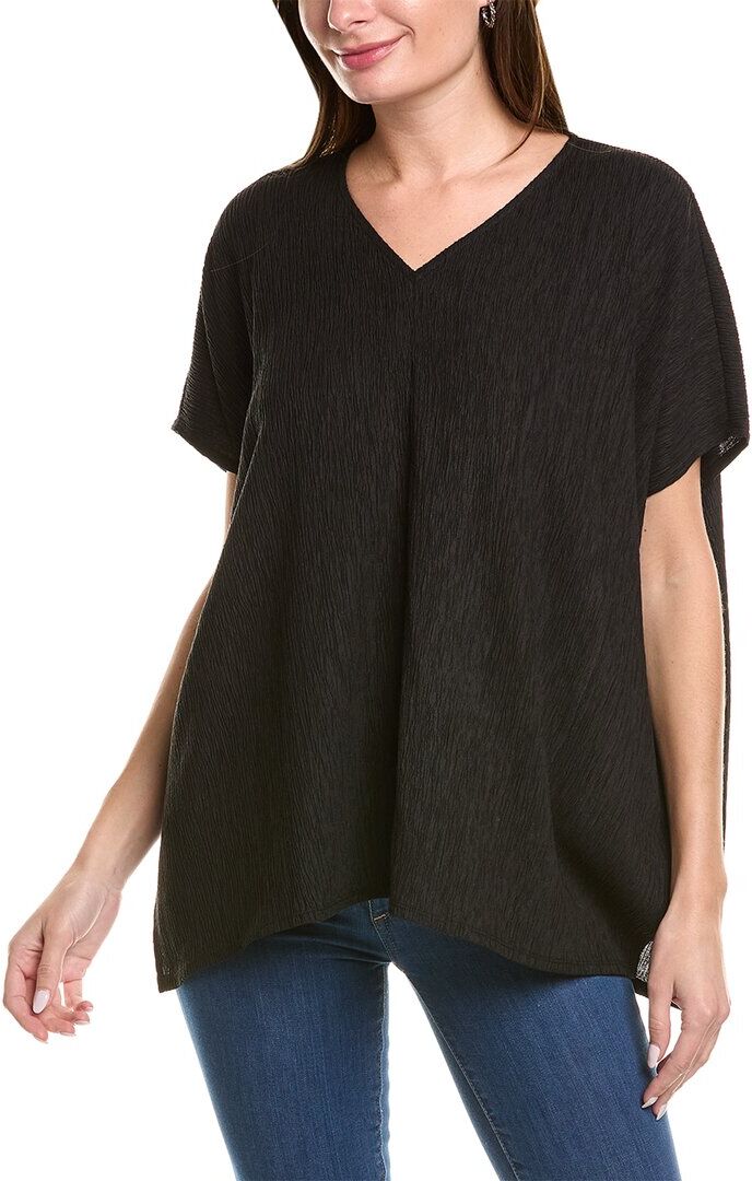 EILEEN FISHER Boxy Top NoColor xs