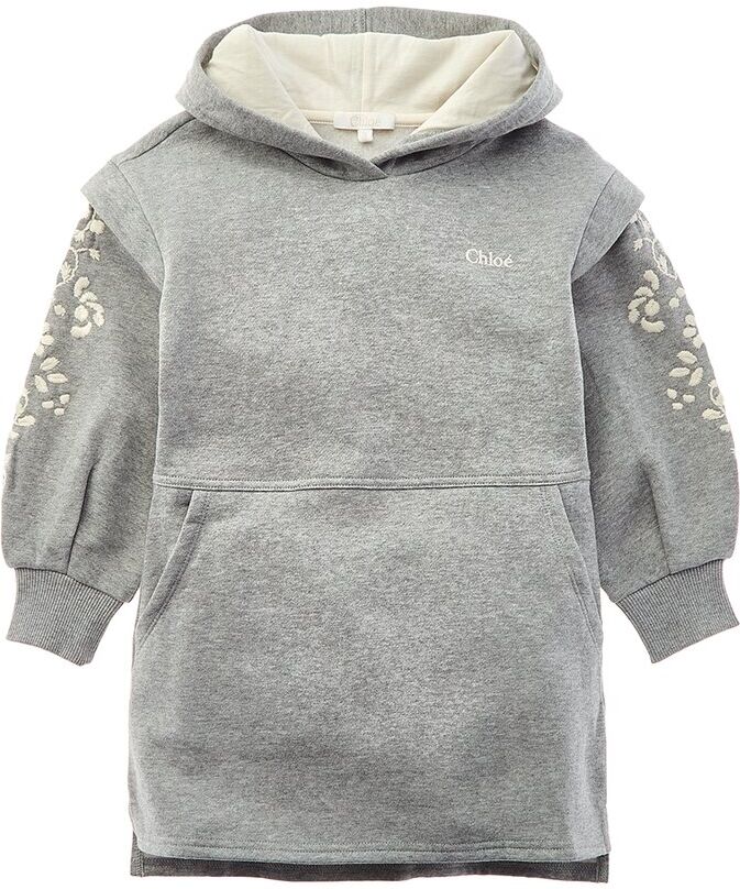 Chlo Hoodie Dress Grey 10A