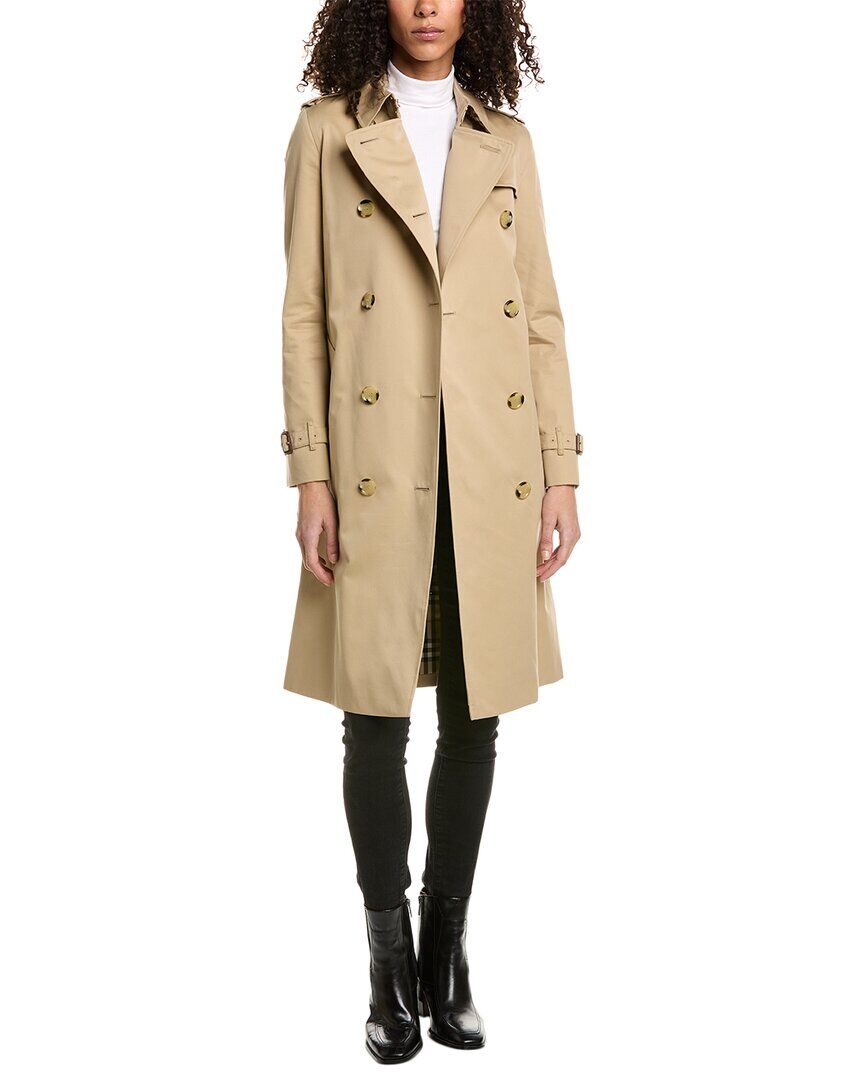 Burberry The Kensington Trench Coat Brown 4