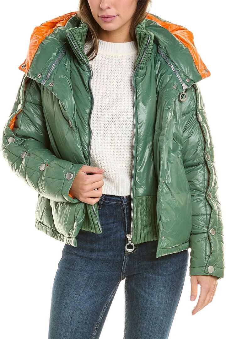 NOIZE Amelia Short Jacket Green xs