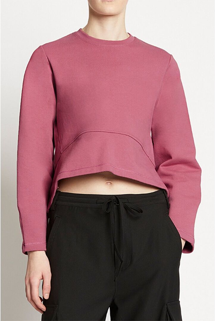 Proenza Schouler White Label Asymmetric Sweatshirt Pink M