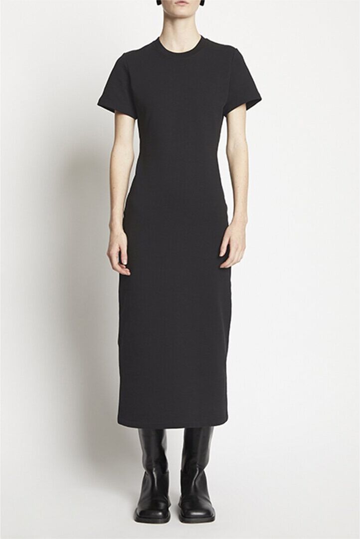 Proenza Schouler White Label Sweatshirt Dress Black xs