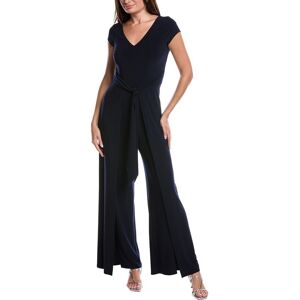 Joseph Ribkoff Tie Front Jumpsuit Blue 8 Joseph Ribkoff Tie Front Jumpsuit Blue 8