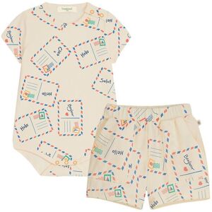 The Bonnie Mob The Bonniemob Onesie & Shorts Set NoColor 06-12M The Bonnie Mob The Bonniemob Onesie & Shorts Set NoColor 06-12M