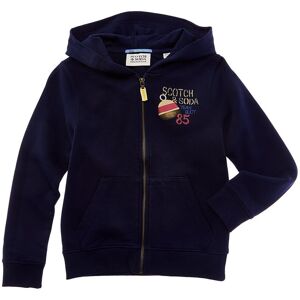 Scotch & Soda Regular-Fit Zip-Through Hoodie Blue 8 Scotch & Soda Regular-Fit Zip-Through Hoodie Blue 8