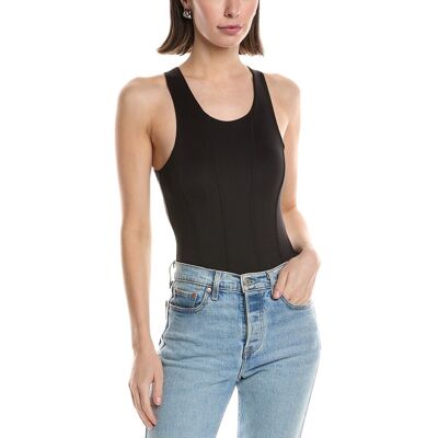 HUDSON Jeans Scoop Neck Bodysuit Black XL HUDSON Jeans Scoop Neck Bodysuit Black XL