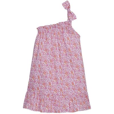Little English One-Shoulder Bow Dress NoColor 8 Little English One-Shoulder Bow Dress NoColor 8