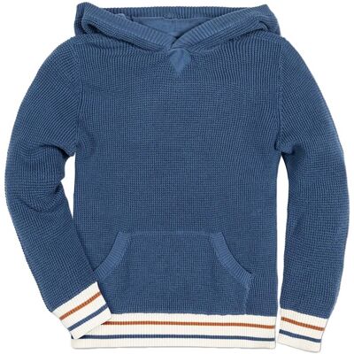Hope & Henry Kanga Hoodie Sweater Blue 12-18 Months Hope & Henry Kanga Hoodie Sweater Blue 12-18 Months