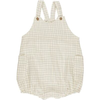 Rylee + Cru Collective Lou Linen-Blend Romper NoColor 3-6M Rylee + Cru Collective Lou Linen-Blend Romper NoColor 3-6M