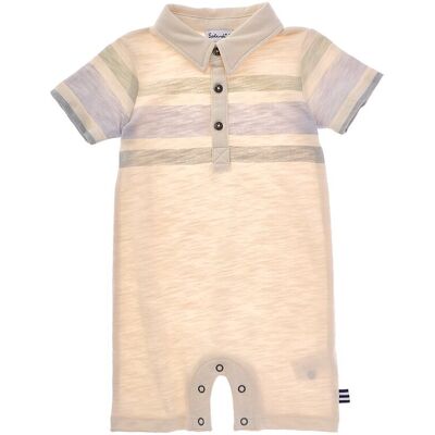 Splendid Getaway Stripe Onesie White 6-9M Splendid Getaway Stripe Onesie White 6-9M