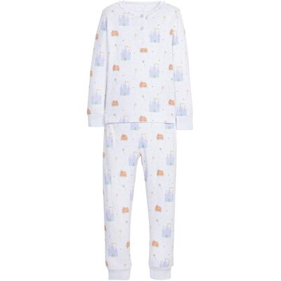 Little English Ruffled Printed Pajama NoColor 18M Little English Ruffled Printed Pajama NoColor 18M