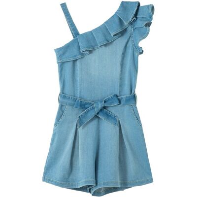Habitual Off-Shoulder Belted Romper NoColor G12 Habitual Off-Shoulder Belted Romper NoColor G12