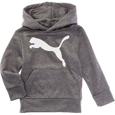 Puma Core Pack Poly Fleece Pullover Hoodie Grey 3T Puma Core Pack Poly Fleece Pullover Hoodie Grey 3T