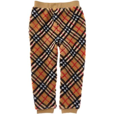 Burberry Vintage Check Fleece Legging Brown 6Y Burberry Vintage Check Fleece Legging Brown 6Y
