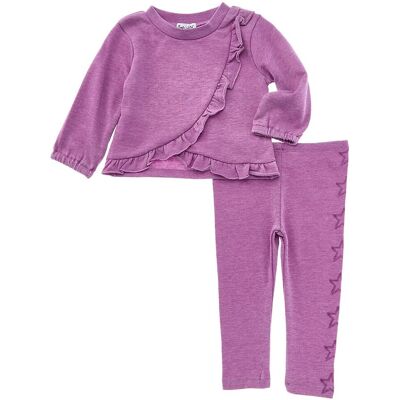 Splendid 2pc Sweatshirt & Legging Set Purple 3-6M Splendid 2pc Sweatshirt & Legging Set Purple 3-6M