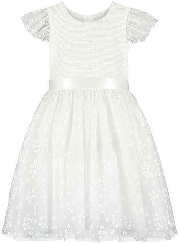 Holly Hastie Confetti Blossom Tulle Smocked Party Dress White 18-24 Months