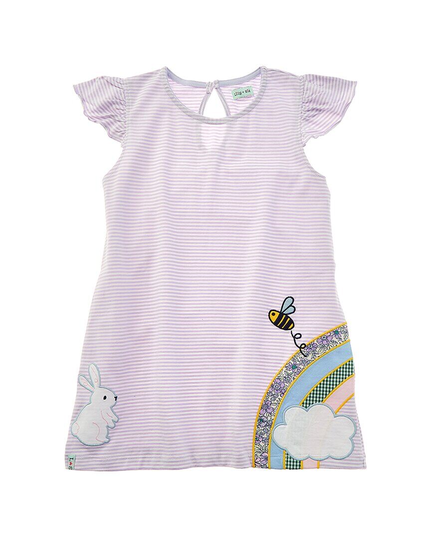 Lilly + Sid Lilly and Sid Applique Bunny Dress NoColor 12-18 Months