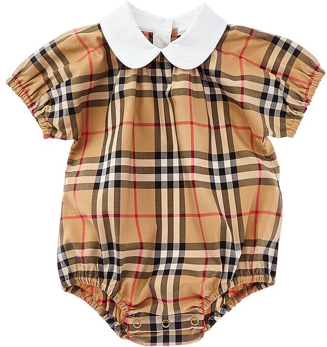 Burberry Vintage Check Bodysuit Beige 18M