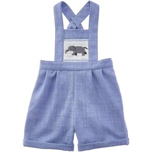 Rachel Riley Elephant Smocked Dungaree NoColor 24M