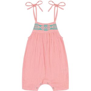 Mer St. Barth Marley Shoulder Tie Baby Romper NoColor 6M/12M