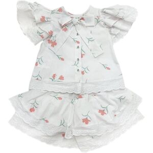 Petite Maison Kids Tulip Blouse & Shorts Set NoColor 12M