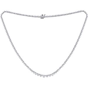 Diana M. Fine Jewelry 14K 6.80 ct. tw. Diamond Tennis Necklace NoColor NoSize