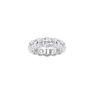 Lab Grown Diamonds Platinum 10.00 ct. tw. Lab Grown Diamond Eternity Ring NoColor 7