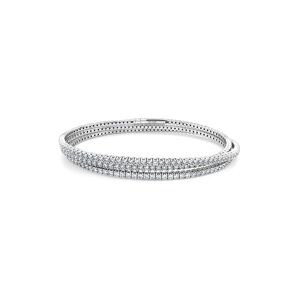 Sabrina Designs 14K 5.11 ct. tw. Diamond Flexible Bangle Bracelet NoColor NoSize
