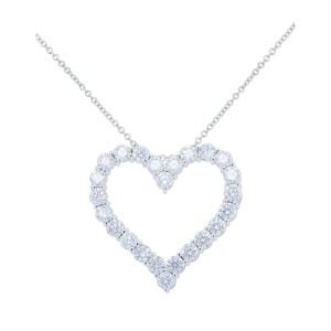 Diana M. Fine Jewelry 18K 6.05 ct. tw. Diamond Necklace NoColor NoSize