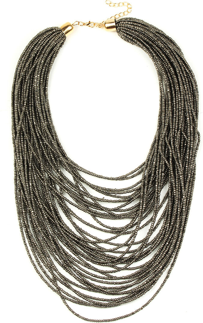 Eye Candy LA Sparkly String Necklace NoColor NoSize