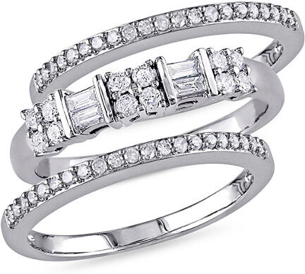 Rina Limor 10K 0.36 ct. tw. Diamond 3pc Anniversary Band Set NoColor 7