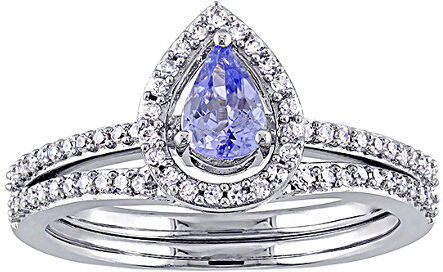 Rina Limor 10K 0.79 ct. tw. Diamond & Tanzanite Ring Set NoColor 6