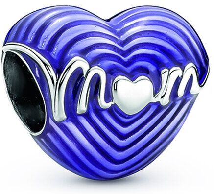 Pandora Moments Silver Heart Mom Charm NoColor NoSize