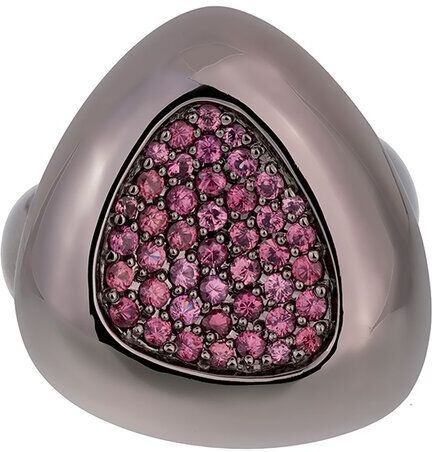 Roberto Coin Silver 0.60 ct. tw. Pink Sapphire Capri Plus Ring (Authentic Pre-Owned) NoColor 6.25