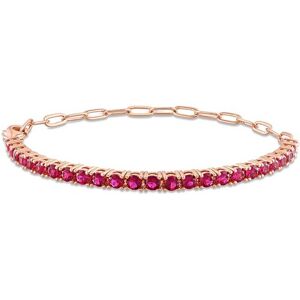 Rina Limor Plated 4.42 ct. tw. CZ Tennis Bracelet NoColor NoSize