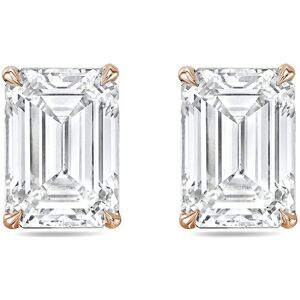 Diana M Lab Grown Diamonds Diana M. 14K Rose Gold 5.00 ct. tw. Lab-Grown Diamond Earrings NoColor NoSize