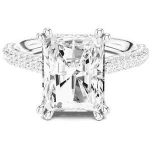 Amairah 14K 4.50 ct. tw. Lab-Grown Diamond Engagement Ring NoColor 6