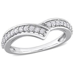 Rina Limor Platinum 0.32 ct. tw. Diamond Chevron Ring NoColor 7