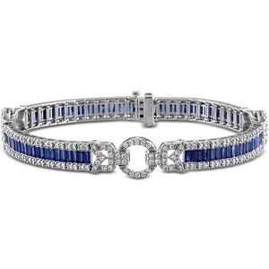 Rina Limor 14K 13.50 ct. tw. Diamond & Sapphire Circle Bracelet NoColor NoSize