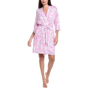 Ellen Tracy 2pc Robe & Pant Set Pink s Ellen Tracy 2pc Robe & Pant Set Pink s