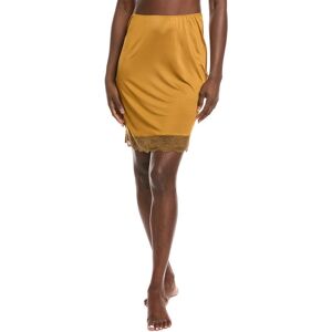 HANRO Lace Trim Half Slip Brown xs HANRO Lace Trim Half Slip Brown xs