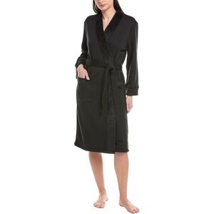 NATORI EDIT Nova Brushed Knit Robe Black l NATORI EDIT Nova Brushed Knit Robe Black l