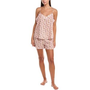 BedHead Pajamas 2pc Pajama Short Set Pink m BedHead Pajamas 2pc Pajama Short Set Pink m
